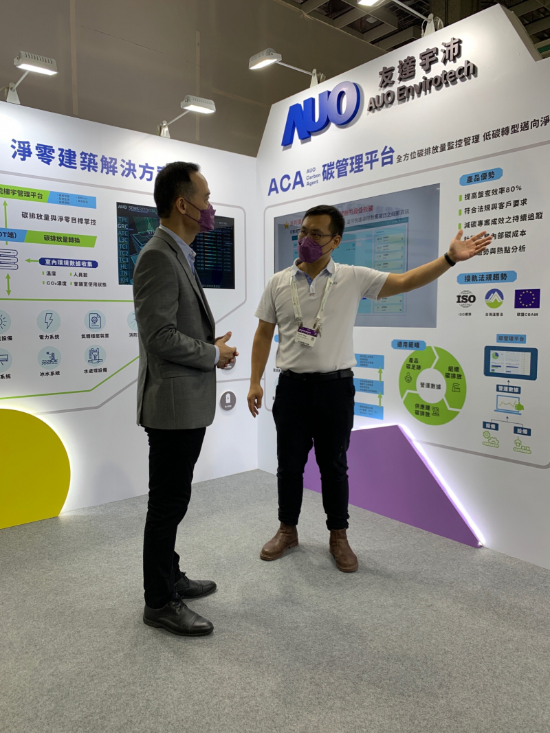 hth·华体宇沛结合大数据与自主研发的ACA碳管理平台，精准分析碳排数据盘查及管理