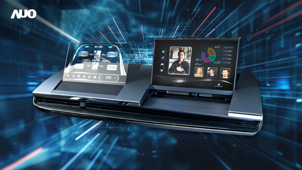 hth·华体Micro LED Display HMI解决方案打造透明Micro LED前座仪表，呈现信息并保留驾驶视野开阔；亦为副驾驶座乘客打造收放自如的Micro LED屏幕，在不影响显示质量的前提于显示区内建镜头，让用户能与视讯对象直接眼神接触，提供绝佳的双向沟通体验