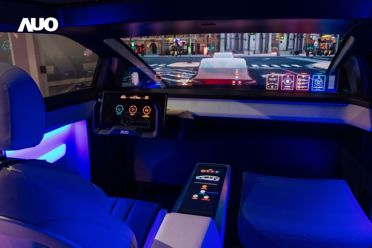 「友達智慧座艙2025」以使用者體驗為核心，運用Micro LED顯示科技為基礎搭配AI創新應用，打造沉浸、互動的座艙體驗，獲得台灣精品銀質獎